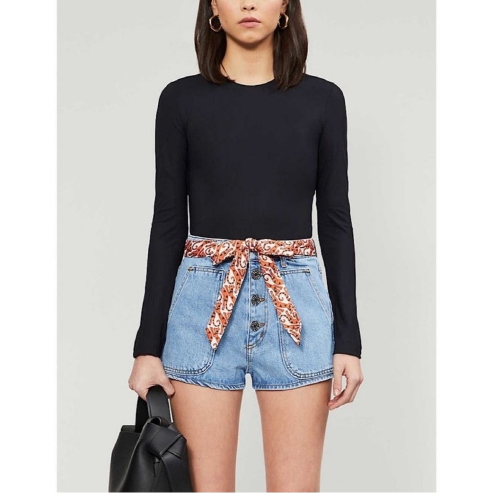 Sandro Paris Jamy‎ Denim Shorts Jeans Jean Shorts